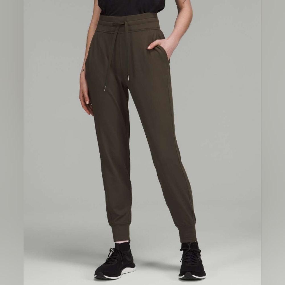 Lululemon Ready to Rulu High Rise Jogger, Dark Olive, W5DP2S, Size 0